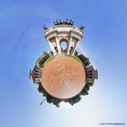 Milano - L' Arco della Pace e Piazza Sempione